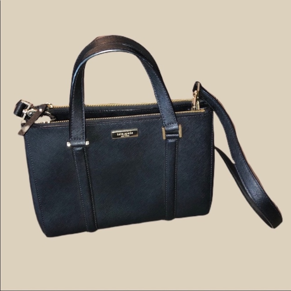 Kate Spade Black Handbag/Shoulder/Crossbody Purse